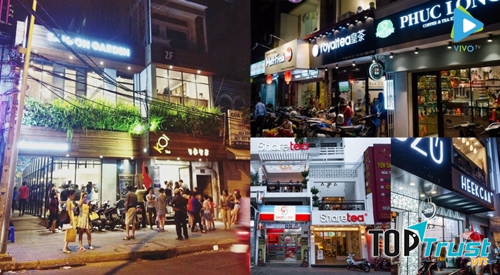 Con đường trà sữa ngon nhất Sài Gòn