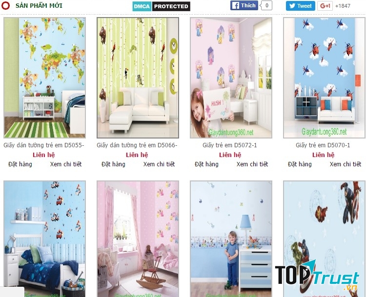 Công ty bán giấy dán tường chất lượng nhất ở Hà Nội