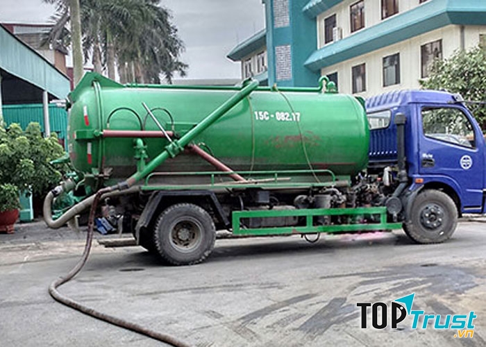 Công ty hút bể phốt uy tín nhất tại quận Cầu Giấy, Hà Nội