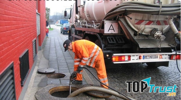 Công ty hút bể phốt uy tín tại quận Ba Đình, Hà Nội