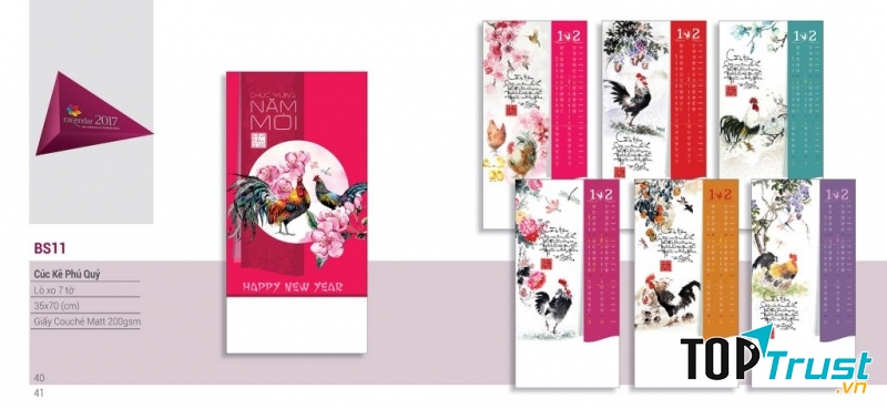 Công ty in lịch Tết uy tín nhất Hà Nội
