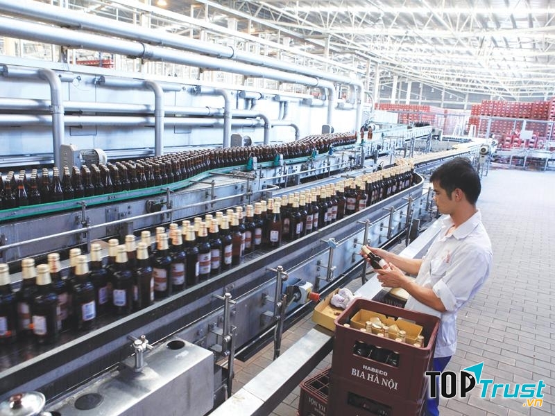 Công ty sản xuất bia lớn tại Hà Nội