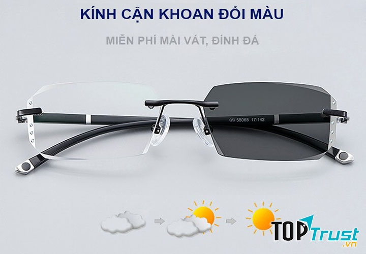 Cửa hàng bán kính cận đổi màu chất lượng và đẹp nhất ở Hà Nội