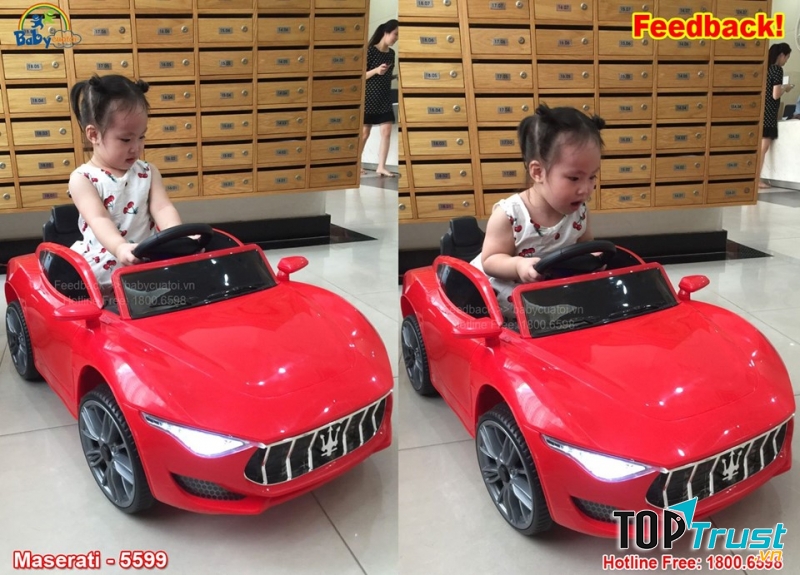 Cửa hàng bán ô tô điện trẻ em, xe máy điện trẻ em uy tín tại Đà Nẵng