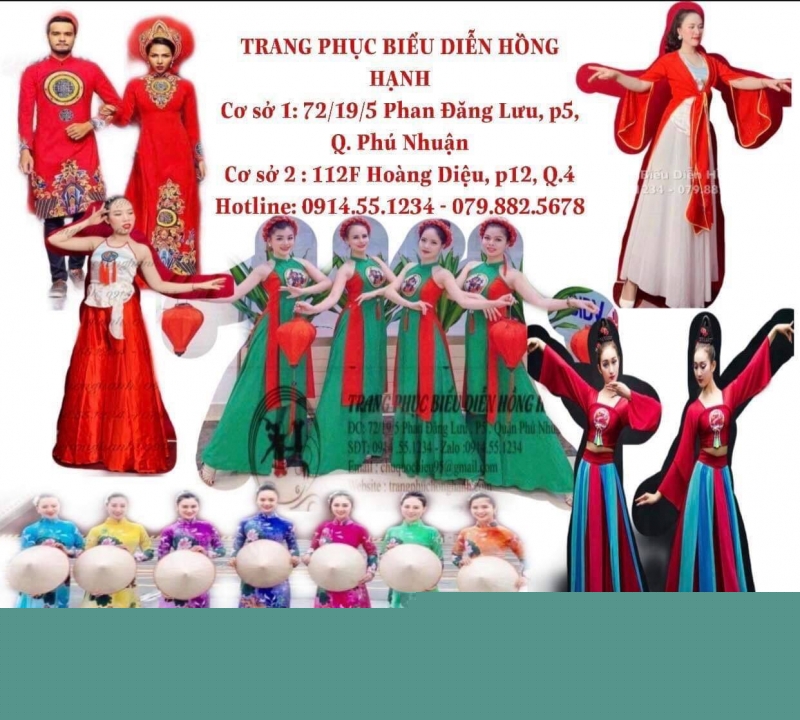 Cửa hàng cho thuê áo tứ thân đẹp và chất lượng nhất TP. HCM