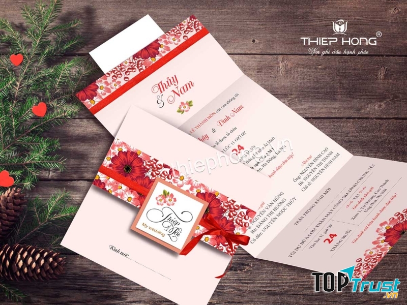 Cửa hàng thiết kế thiệp cưới đẹp tại Đà Nẵng