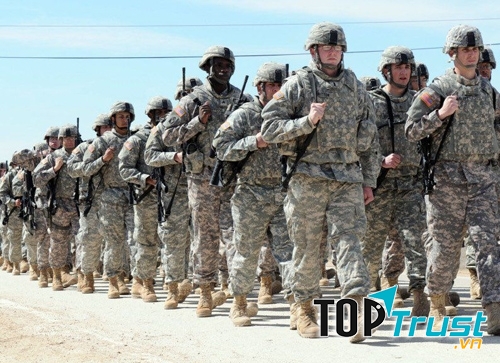 đất nước có đội quân hùng mạnh nhất