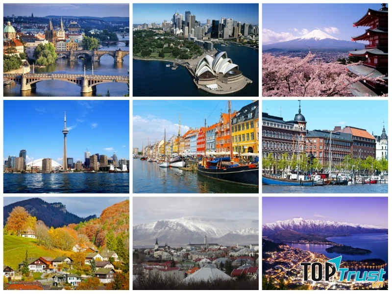 Đất nước hòa bình nhất thế giới