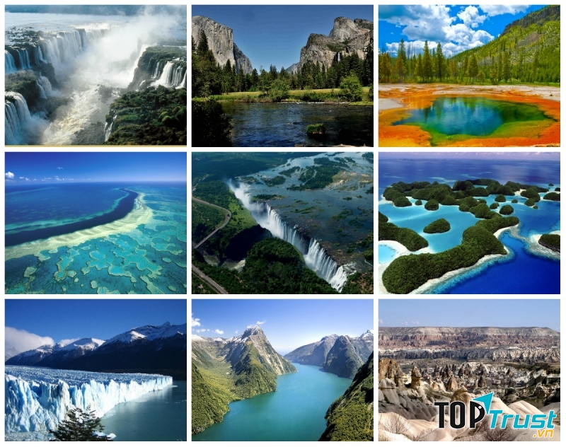 Di sản thiên nhiên ấn tượng nhất thế giới