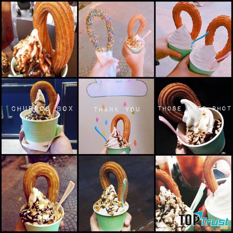 địa chỉ ăn bánh churros ngon nhất tại Sài Gòn