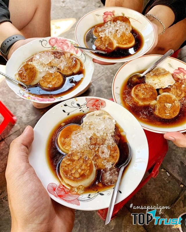 địa chỉ ăn bánh Flan ngon nhất Cần Thơ