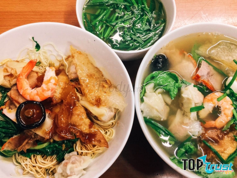 địa chỉ ăn mỳ vằn thắn ngon nhất  tại Hà Nội