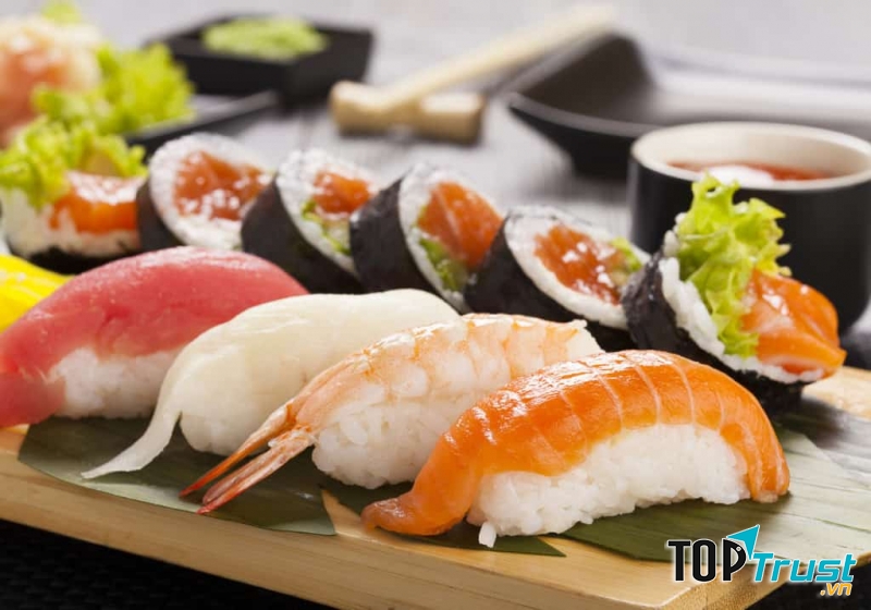 Địa chỉ ăn sushi ngon nhất quận Hai Bà Trưng, Hà Nội