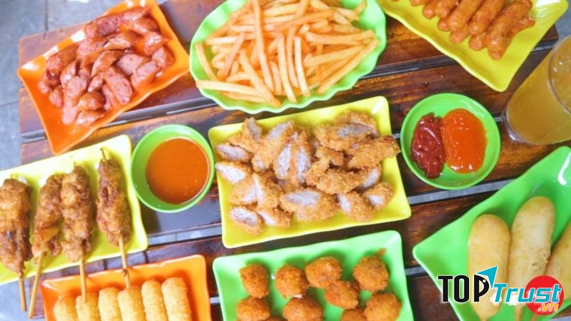 Địa chỉ ăn vặt ngon ở khu vực Cầu Giấy