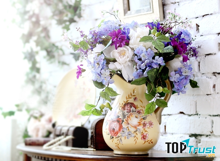 địa chỉ bán hoa giả đẹp nhất tại Hà Nội