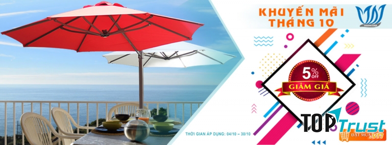 Địa chỉ bán mái che, dù che nắng tại Buôn Ma Thuột