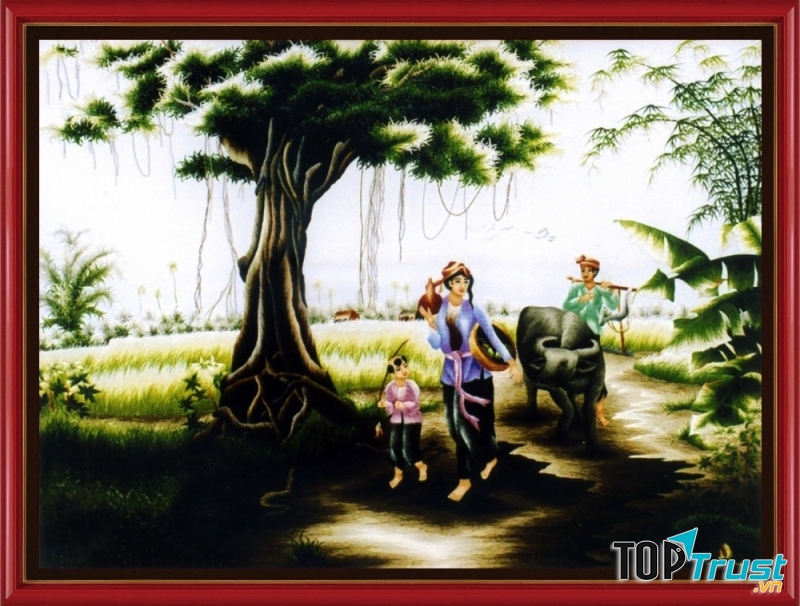 Địa chỉ bán tranh thêu chữ thập ở TP. HCM