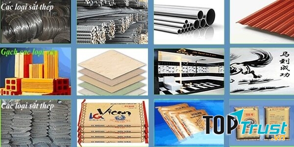 địa chỉ cung cấp vật liệu xây dựng uy tín tại Bình Dương