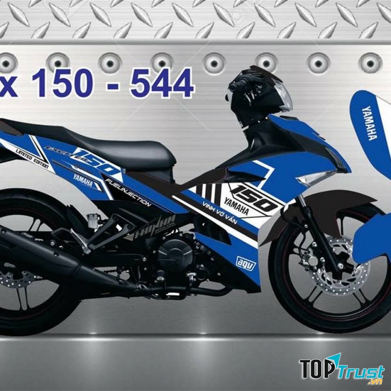 địa chỉ dán decal xe máy uy tín tại Thái Nguyên