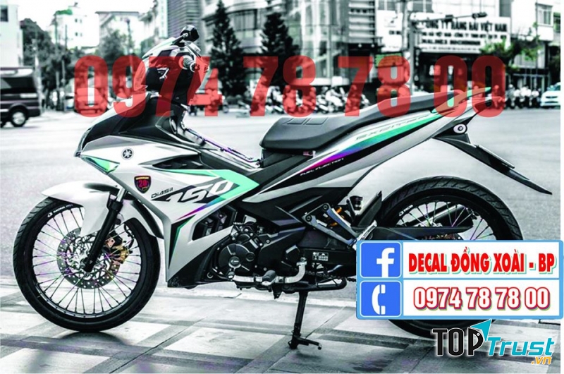 Địa chỉ dán keo xe, phụ tùng xe máy uy tín nhất tại Đồng Xoài
