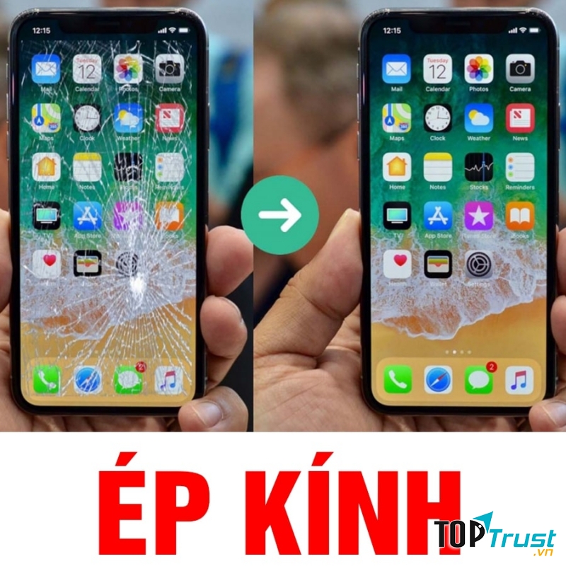 Địa chỉ ép kính điện thoại uy tín và chất lượng nhất Quảng Ngãi