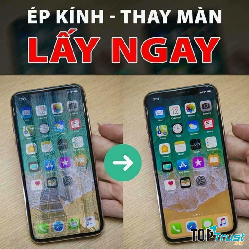 Địa chỉ ép kính điện thoại uy tín và chất lượng nhất Thanh Hóa