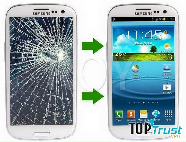 Địa chỉ ép kính, thay kính điện thoại uy tín và chất lượng nhất Việt Trì, Phú Thọ