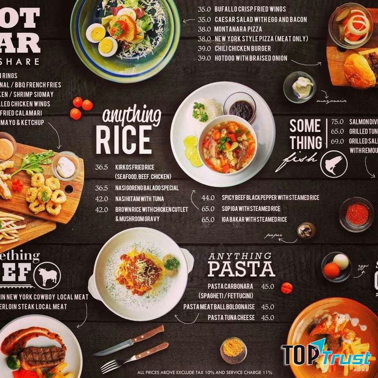 địa chỉ in menu cafe, menu nhà hàng giá rẻ tại Hà Nội