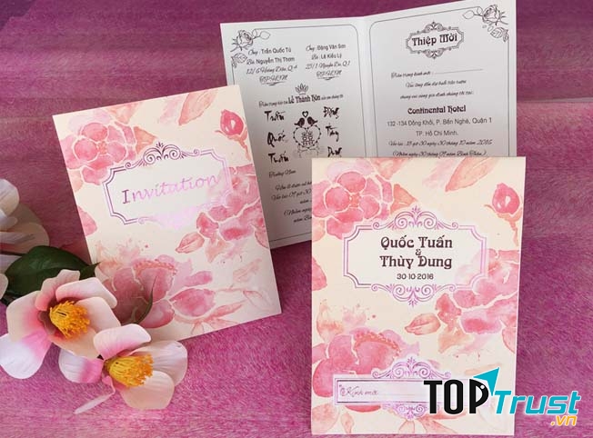 Địa chỉ in thiệp cưới đẹp và uy tín nhất quận Gò Vấp, TP. HCM