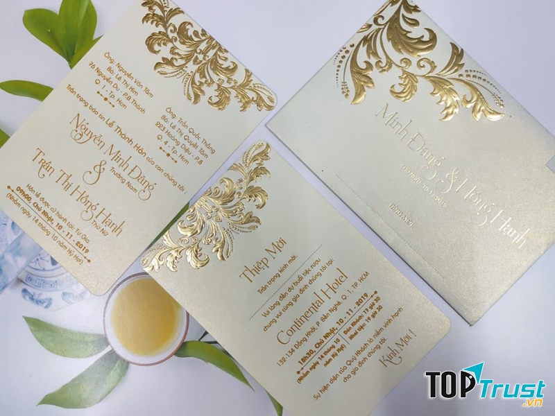 Địa chỉ in thiệp cưới đẹp và uy tín nhất quận Phú Nhuận, TP. HCM