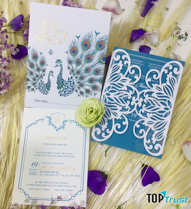 Địa chỉ in thiệp cưới đẹp và uy tín nhất quận Tân Phú, TP. HCM