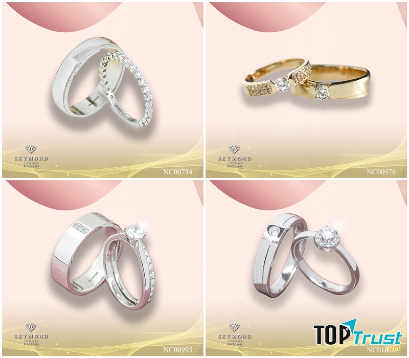 Địa chỉ mua nhẫn cưới đẹp và uy tín nhất quận 2, TP. HCM