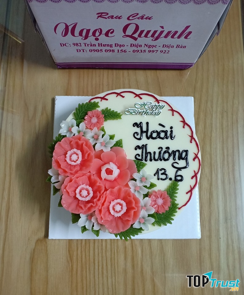 Địa chỉ nhận làm bánh sinh nhật rau câu ngon và chất lượng nhất Quảng Nam