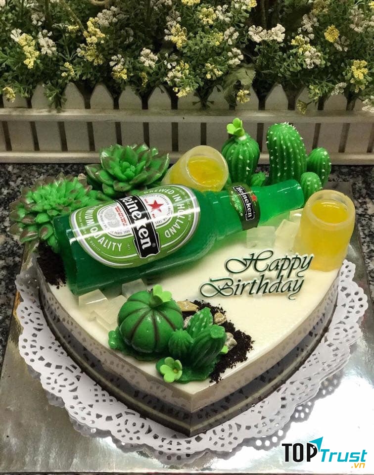 Địa chỉ nhận làm bánh sinh nhật rau câu ngon và chất lượng nhất TP. Rạch Giá