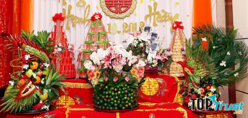 Địa chỉ nhận làm tráp cưới đẹp nhất Hà Nam