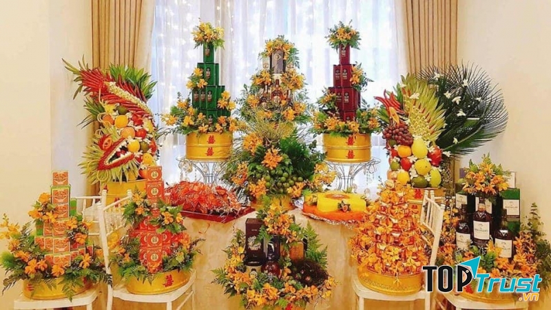 Địa chỉ nhận làm tráp cưới đẹp nhất Nam Định