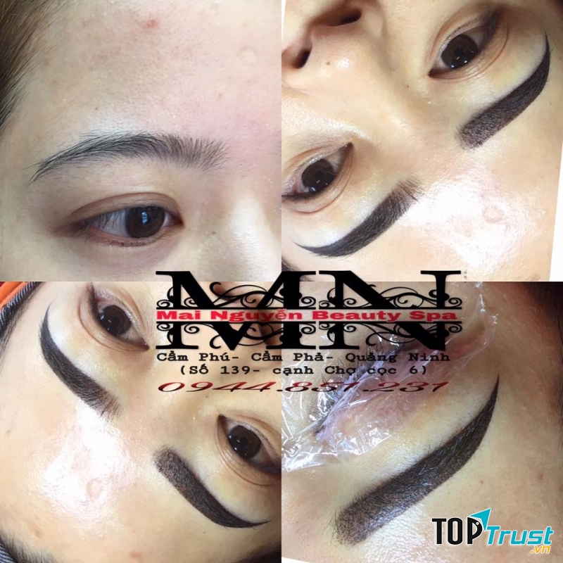 Địa chỉ phun xăm chân mày đẹp và chất lượng nhất Cẩm Phả, Quảng Ninh