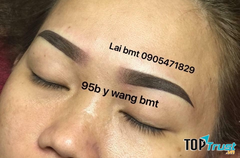 Địa chỉ phun xăm, điêu khắc chân mày đẹp và uy tín nhất TP. Buôn Ma Thuột