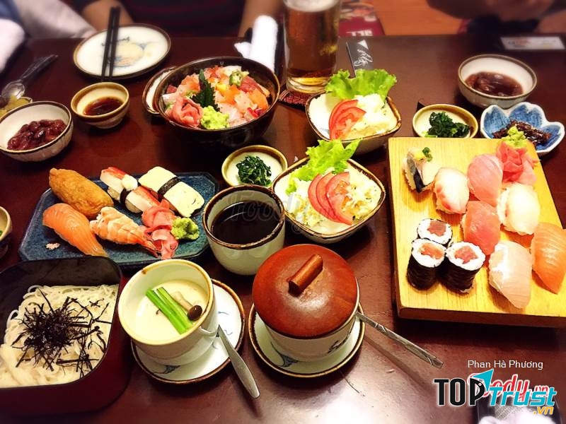 địa chỉ thưởng thức ẩm thực Nhật Bản ngon nhất trên phố Kim Mã