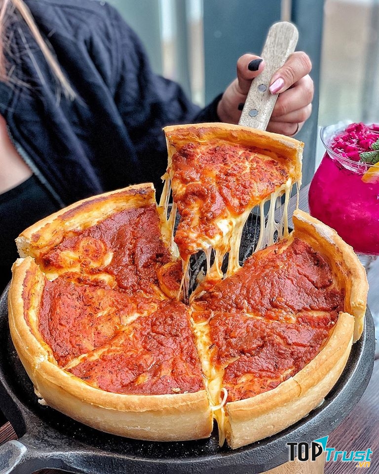Địa chỉ thưởng thức pizza ngon quên lối về ở Bình Dương