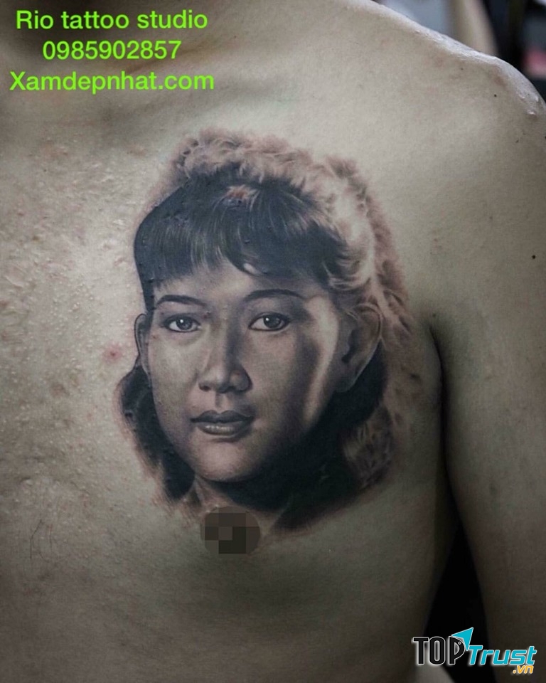 địa chỉ xăm hình chân dung uy tín nhất Hà Nội