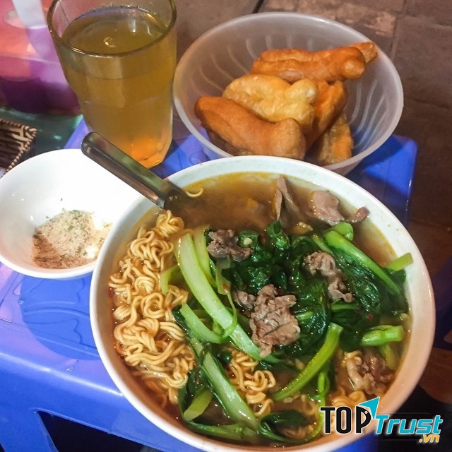 địa điểm ăn mì tim bầu dục ngon nhất Hà Nội
