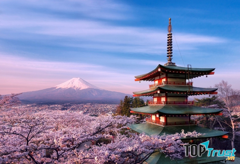địa điểm nên tham quan khi đến Nhật Bản