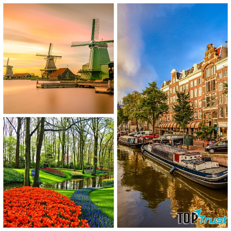 Địa điểm nhất định phải ghé qua khi đến Hà Lan