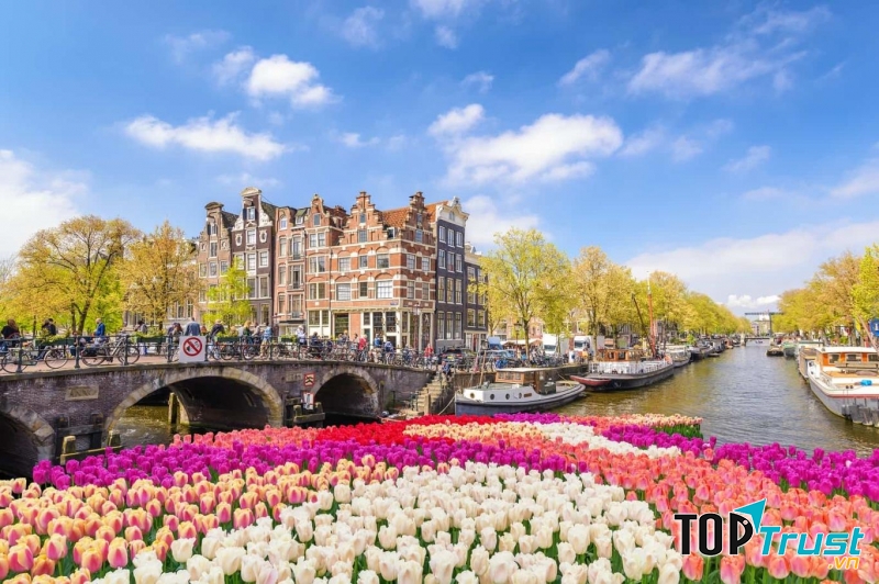 địa điểm tham quan lý tưởng vào mùa xuân ở Châu Âu