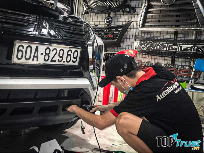 Dịch vụ độ xe, dán phim cách nhiệt chuyên nghiệp tại Biên Hoà, Đồng Nai.