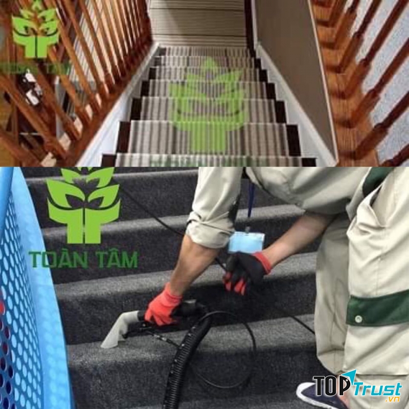 Dịch vụ giặt thảm cầu thang uy tín nhất TP. HCM