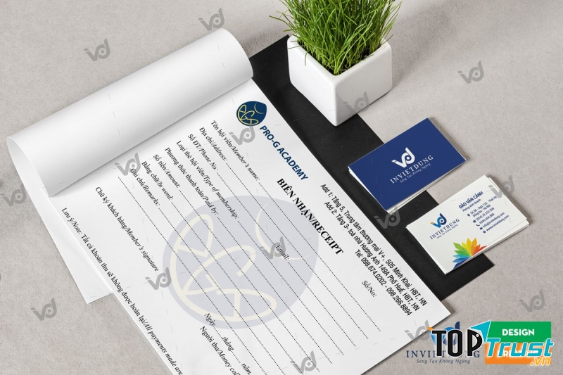 Dịch vụ in phiếu thu chi giá rẻ và uy tín nhất Hà Nội