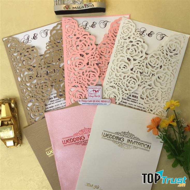 Dịch vụ in thiệp cưới đẹp tốt nhất tại Hồ Chí Minh