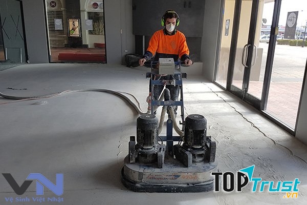 Dịch vụ mài nền đánh bóng bê tông nhà xưởng uy tín nhất TP. HCM